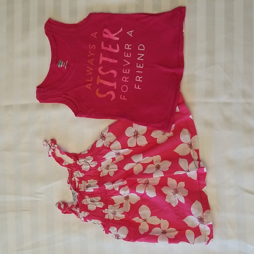 Toddler Girl Tank Top Bundle of 2 Size 2T